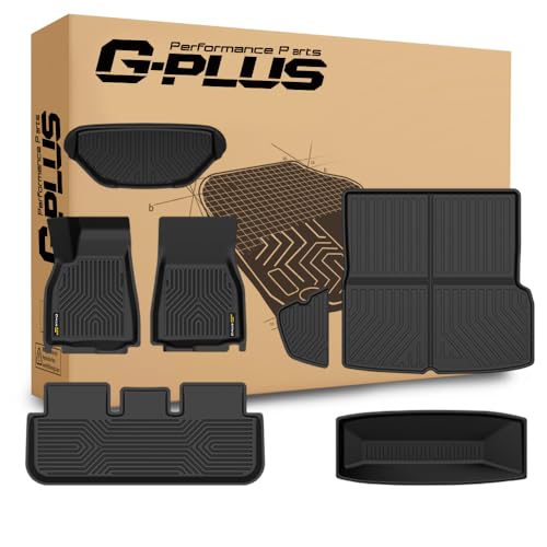 TPE Floor Mats & Cargo Liner Fit Tesla Model S 2021