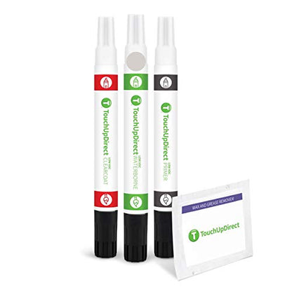 1C8 Luner Mist Silver Metallic Compatible with Toyota Exact Match Touch Up Paint Combo