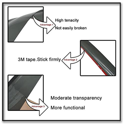 Rain Guards Compatible with Nissan Murano 03 (4 Count)
