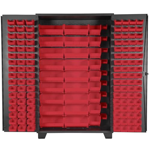 Tool Storage Cabinet with Bin Mounts