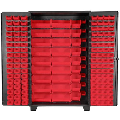 Tool Storage Cabinet with Bin Mounts
