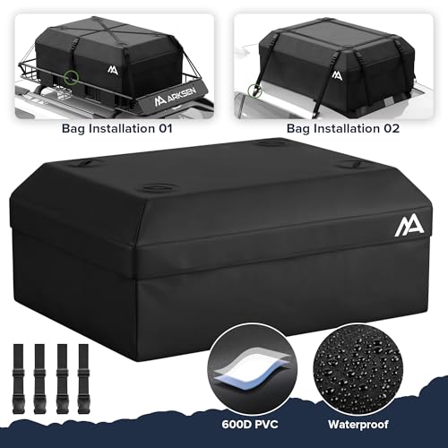 64" x 34" x 6" Roof Rack Cargo Basket with Bag