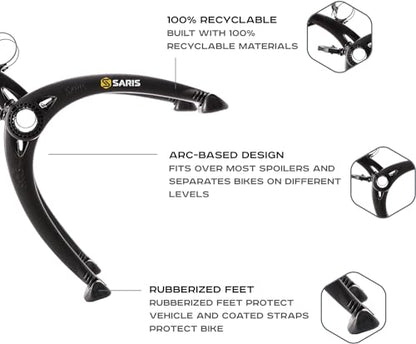 Bones Car Trunk Bicycle Rack Carrier (2 Count)