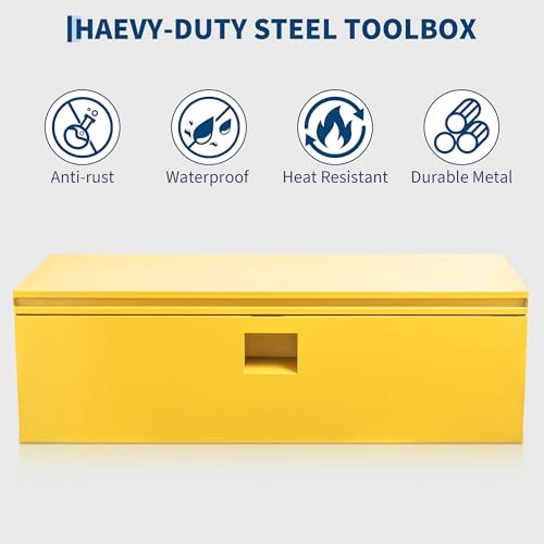 Truck Bed Tool Box Heavy Duty Steel Toolbox with Hydraulic