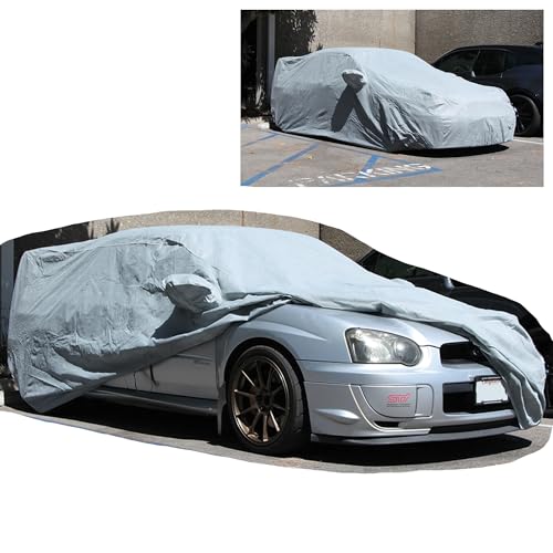 All Weather Waterproof car Cover Good for rain Snow uv Protection dust WRX STi Spoiler Civic Type
