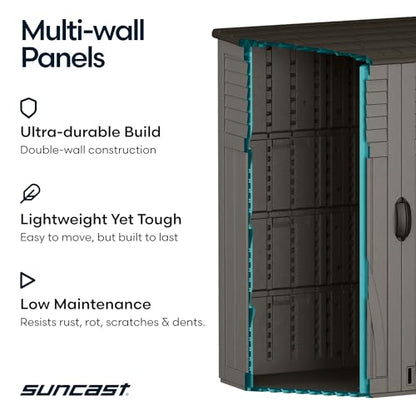 54 Cu Ft Medium Vertical Storage Shed