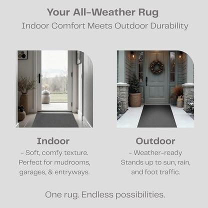 Ribbed Hallway Runner Rug