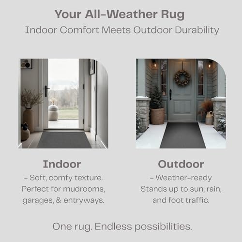 Ribbed Hallway Runner Rug