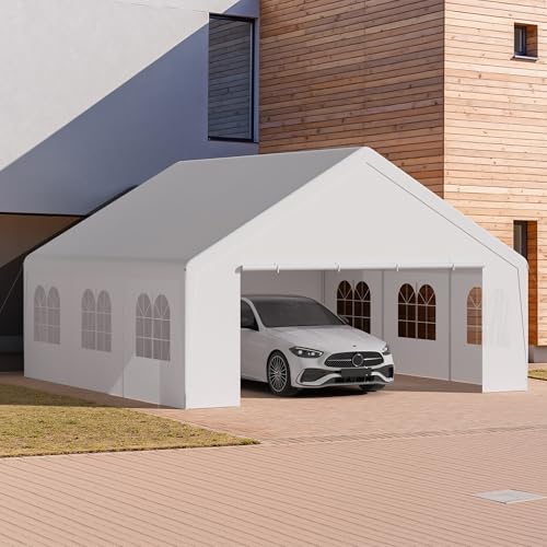 Carport 20' x 20’ Heavy Duty Portable Garage All