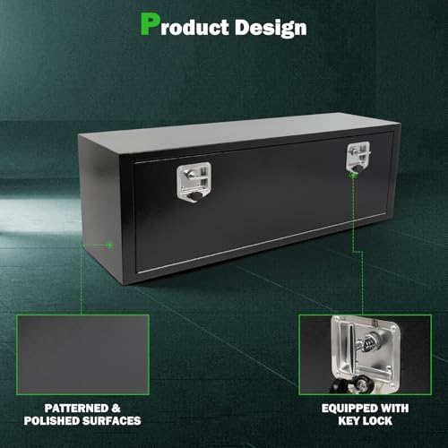 48" Iron Truck Bed Tool Box