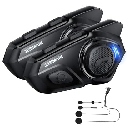 Motorcycle Helmet Bluetooth Headset (2 Count)