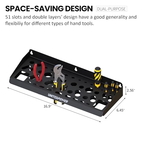 Wall Mount Tool Storage Rack