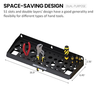 Wall Mount Tool Storage Rack