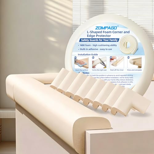 Foam Baby Edge Protector Strip Furniture Safety (8 Count)