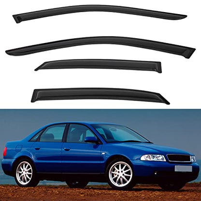 4pcs Window Visors Rain Guards for 96 (4 Count)