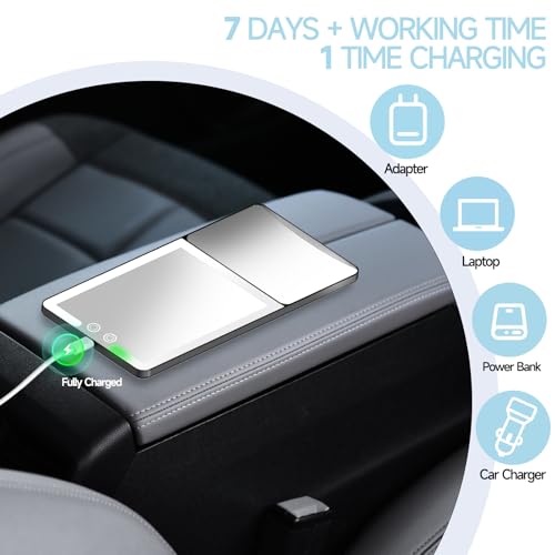 Car Sun Visor Vanity Mirror with Lights
