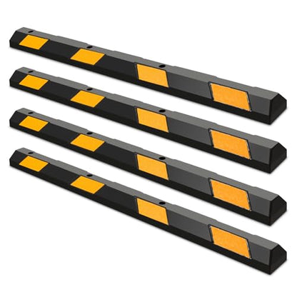 Rubber Parking Curb Garage Floor Stopper