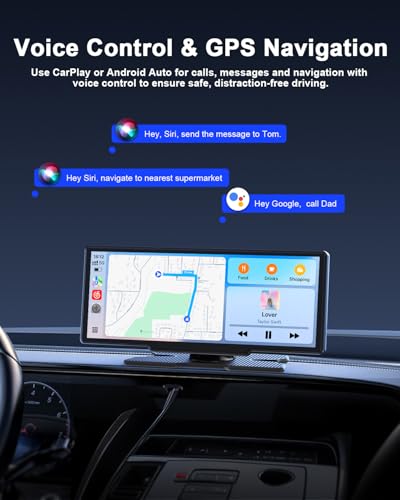 8.1'' Wireless Apple Carplay Screen for Car