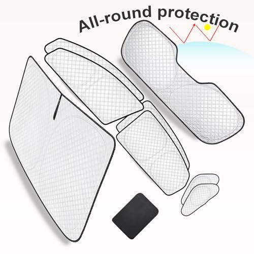 8pcs Thicken Car Window Shades for Hyundai Sonata Sedan 2015