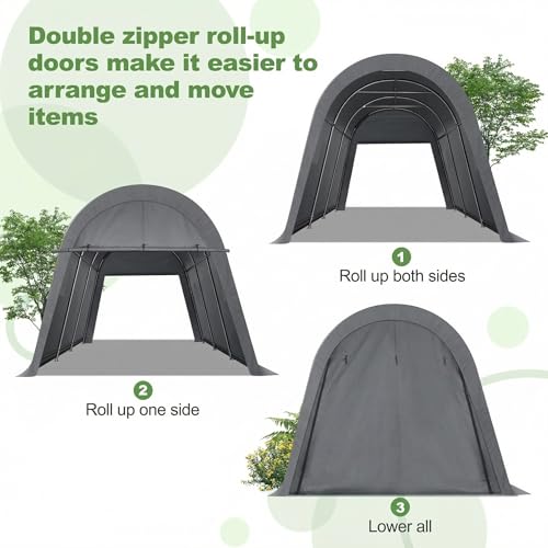 Carport Canopy 10x15 Heavy Duty Portable Garage