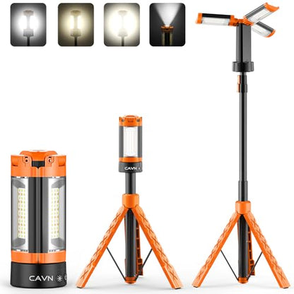 Rechargeable Camping Light with Tripod Stand