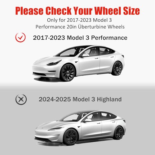 Rim Protector for Tesla 2017 (4 Count)