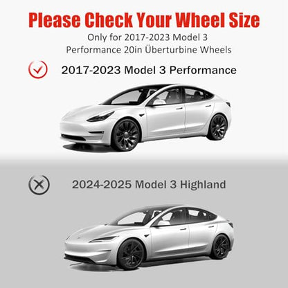 Rim Protector for Tesla 2017 (4 Count)
