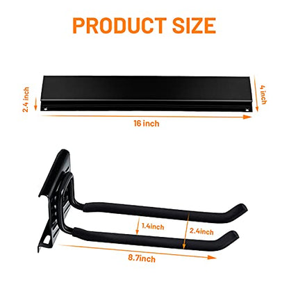 Garage Storage Organization Wall Mount Folding Chair Hangers