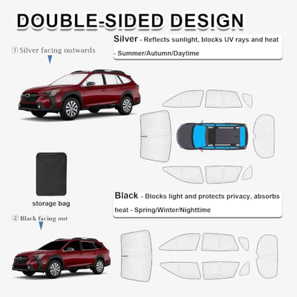 Thicken Sun Shades for Subaru Outback 2020