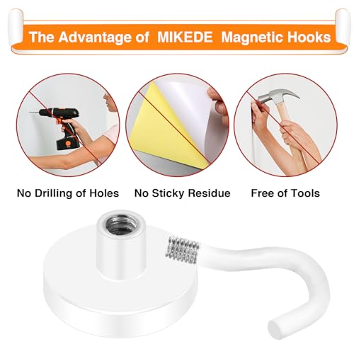 Magnetic Hooks 50LB+ Heavy Duty Magnet Hook for Cruise Cabins