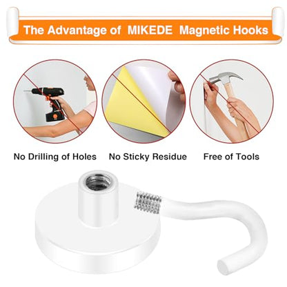 Magnetic Hooks 50LB+ Heavy Duty Magnet Hook for Cruise Cabins