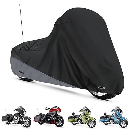 Motorcycle Cover for Touring Models Outdoor All Weather Protection