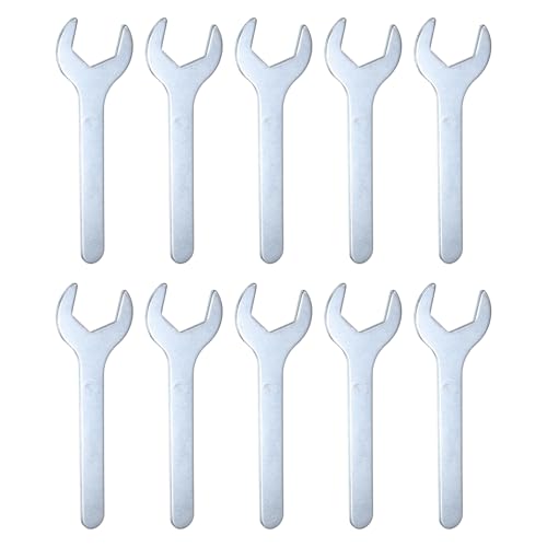 10pcs Small Wrench 27x140x2.6mm Metric U (10 Count)