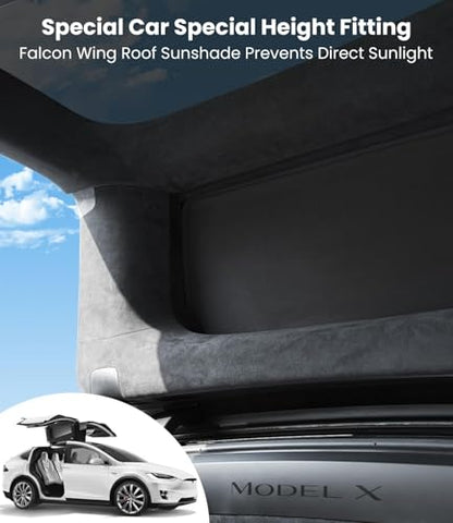 Tesla Model X Sunshade Roof 3PCS for 2020