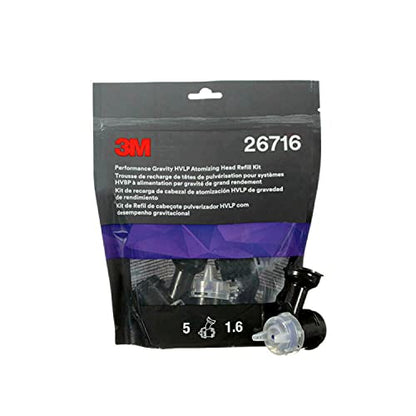 Performance Gravity HVLP Atomizing Head Refill Kit