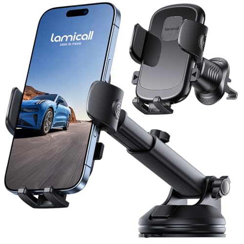 Car Phone Holder Dashboard Vent Windshield 70 LBS Suction 3