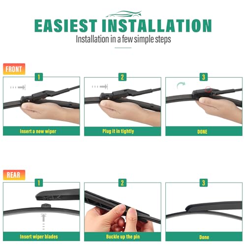 Windshield Wiper Blade Replacement for 2019