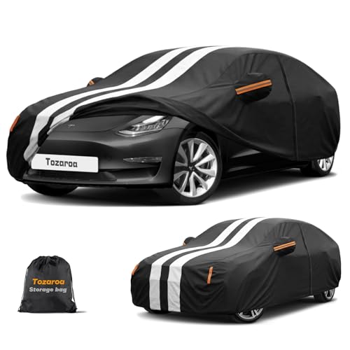 Multi Layer Car Cover Custom Fit for Tesla Model 3
