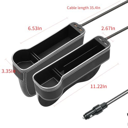 7 Color Led Car Seat Gap Organizer