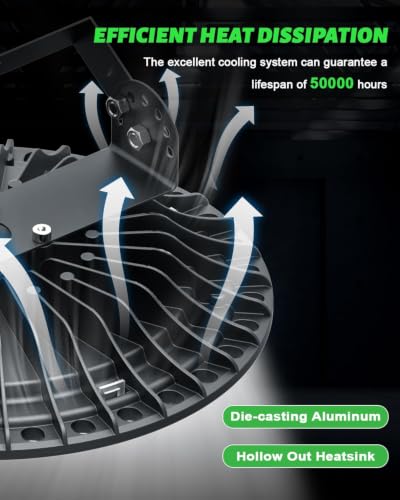10 Pack 300W UFO LED High Bay Lights