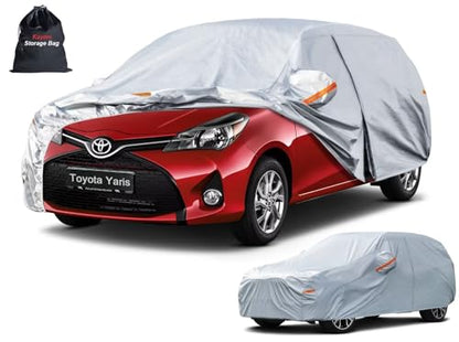 6 Layers Hatchback Waterproof Car Cover for Toyota Yaris 2005