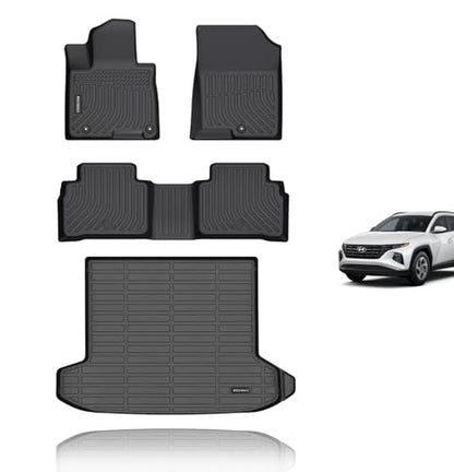 Floor Mats & Cargo Liner for 2026 2025 2024 2023 2022 Hyundai Tucson