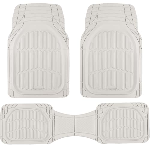 FlexTough LITE Rubber Car Mats Full Set (3 Count)