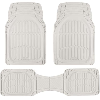 FlexTough LITE Rubber Car Mats Full Set (3 Count)