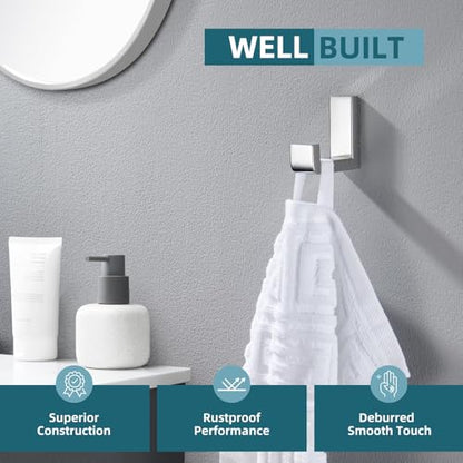 Towel Hook Polished Chrome