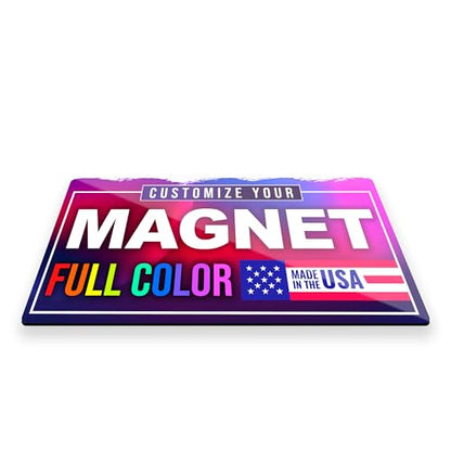 12"x24" Custom Magnet Signs in Full Color for Business and Advertising