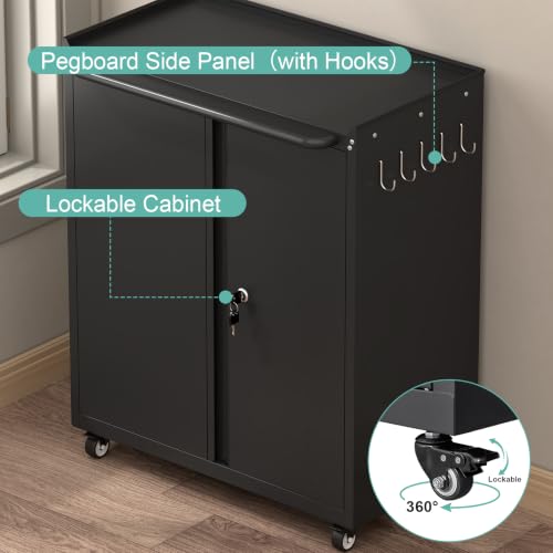 Garage Storage Cabinet with Wheels