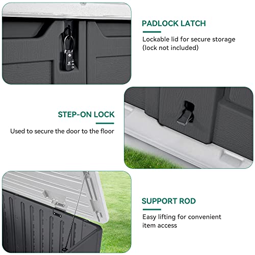 Outdoor Resin Storage Sheds