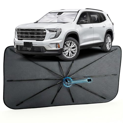 Car Windshield Sun Shade Umbrella for GMC Acadia 2024