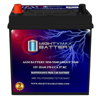 MM NS40 Start and Stop Car BCI Group Size NS40 12V 35Ah